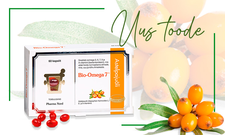 “Klikitav banner - Bio-Omega 7 - hea Sinu limaskestadele” Pharma Nordi koolitused